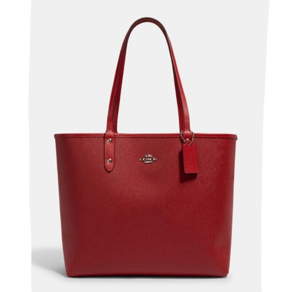 coach ladybug reversible tote